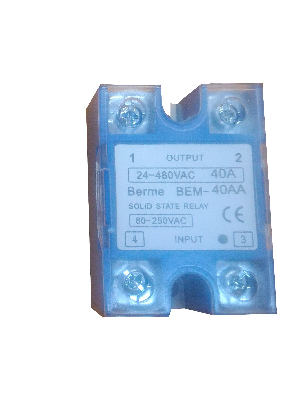 Однофазное твердотельное реле Berme SSR-40AA (AC-AC)