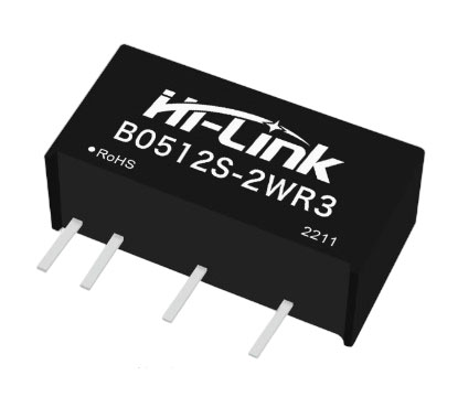 Изолированный преобразователь DC-DC Hi-Link B0512S-2WR3