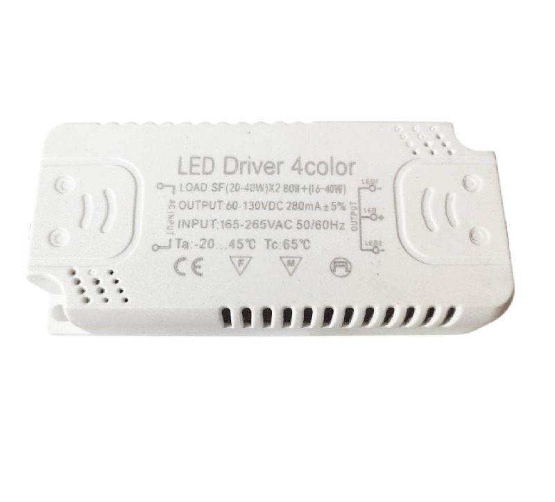 Драйвер для светильника 20-40W*2+(16-40W) от сети 220V (управляемый)