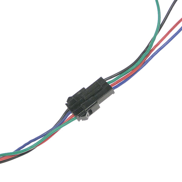 Коннектор для RGB ленты (папа-мама) на проводе 15 см