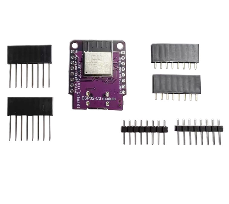 Плата ESP32-C3 на базе  ESP32-C3-Mini-14.