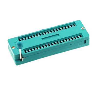 ZIF-панелька 40 pin, шаг 2,54 мм