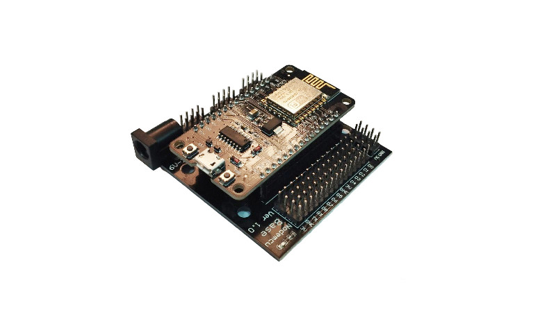 Плата NodeMcu Lua на основе ESP8266MOD + Base Shield