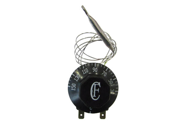 Капиллярный термостат 220V, 30-150°C, 2 контакта 