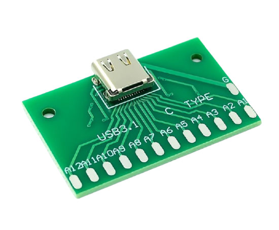 Гнездо Type-C 12 pin на плате