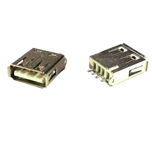 Гнездо USB 2.0 180° на плату (FA)