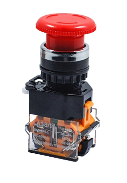 Кнопка с фиксацией LA38-11ZS LAY39 (Аварийная)