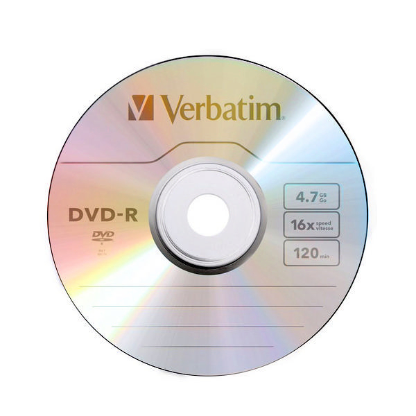 Диск Verbatim DVD-R 4.7Gb (за штуку)