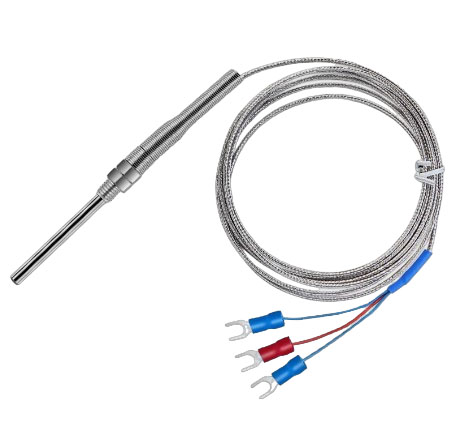 Термометр сопротивления PT100 (0~400°C), M8 - 150мм, провод 2 метра