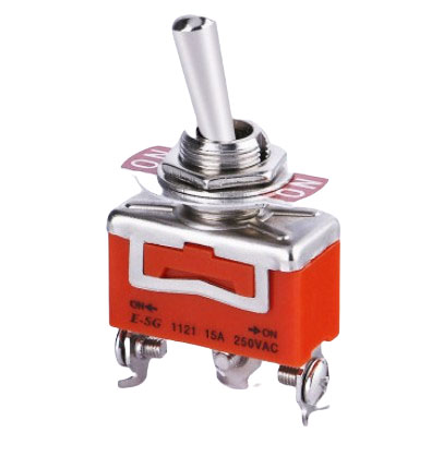Тумблер E-SG-1121 250V, 15A (2 положения)
