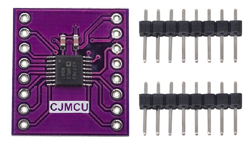 Модуль Sigma-Delta АЦП на AD7793