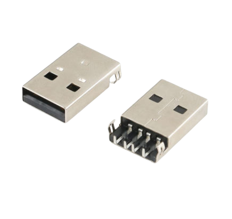 Штекер USB 2.0 90° на плату (К12)
