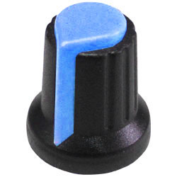 Ручка пластиковая для потенциометра 15X17mm AG2, синяя