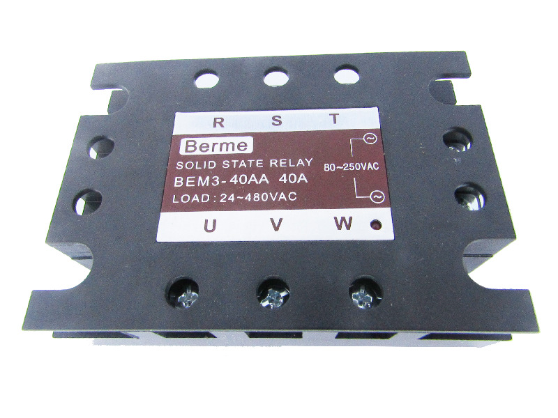 Трехфазное реле SSR - BEM3 - 40AA (AC-AC)