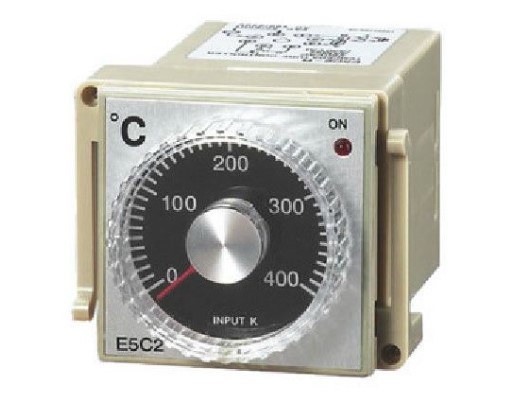Аналоговый терморегулятор  E5C2, 3A/220V, 0-400°C, тип К, 8PIN