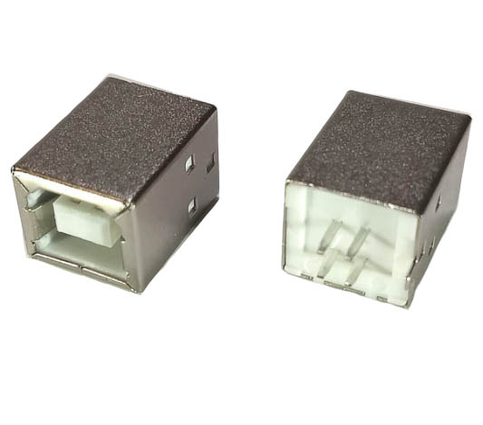 Гнездо USB-B 2.0 180° на плату (1J-F)