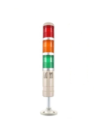 Трехцветная сигнальная башня D50 3-C-F-E с зуммером, 220V