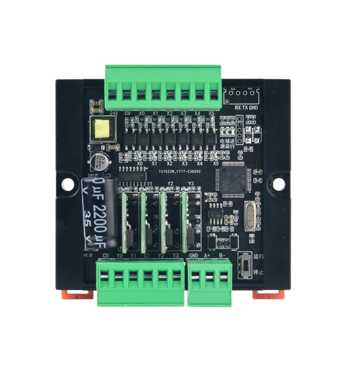 ПЛК Mini2N-10MT RS485, 5-24V, MOSFET (ST32-F402)