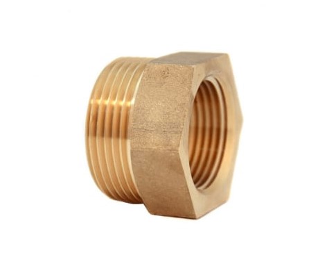 Переходник с наружной резьбы 1/2 на внутреннюю 1/8