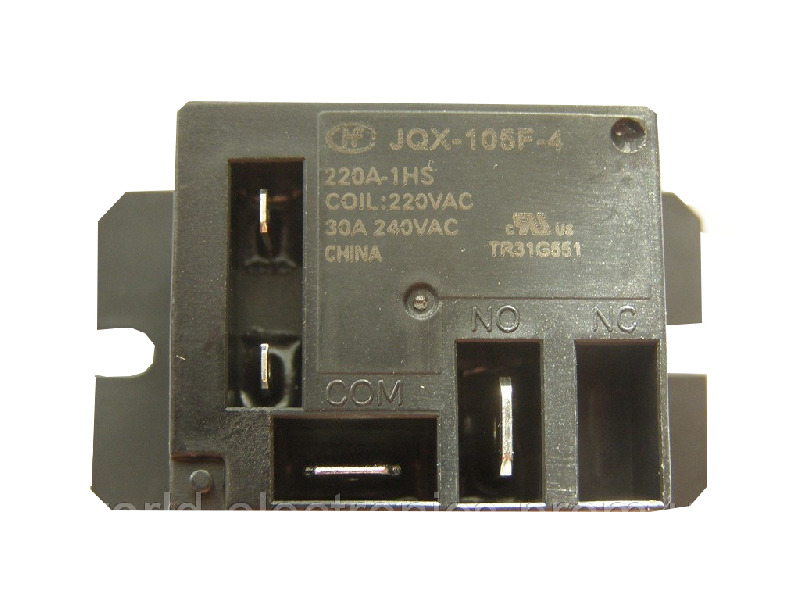 Электромагнитное реле JQX-105F-4, 220A-1HS, 30A, 240VAC