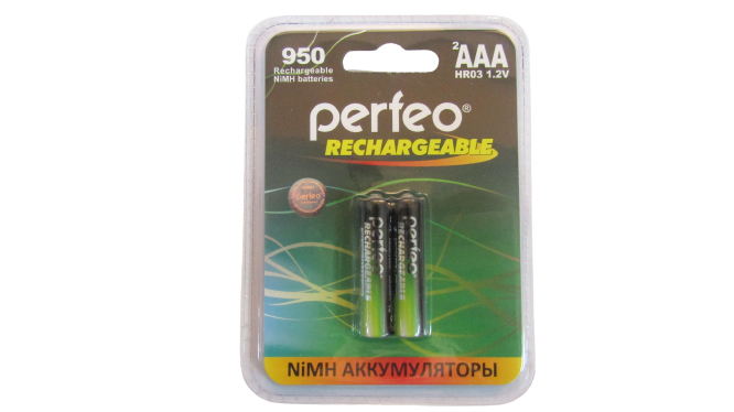 Аккумулятор никель-металлгидридный Perfro АAА 950мАч (цена за штуку)