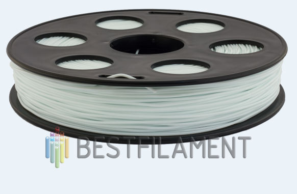 Белый TPU SOFT пластик Bestfilament для 3D-принтеров 0.5 кг (1,75 мм)