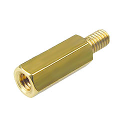 Стойка латунная мама-папа M2 x 18+4mm, PCHSN-18