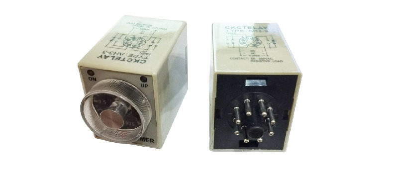 Реле времени CKC AH3-3 (3S) 5A, 220V