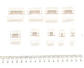 Вилка на плату PH2.0 (прямая), розетка 2pin, контакты для розетки