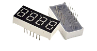Четырехразрядный семисегментный красный индикатор 3461BS с общим анодом