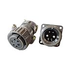 Авиационный разъем P28K3Q 6pin (мама на шнур)