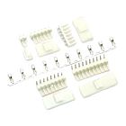 Вилка на плату VH3.96 (угловая), розетка 2pin, контакты для розетки