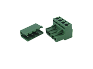 Клемная колодка 2EDG, 4pin (мама-папа), 180°