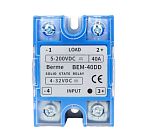 Однофазное твердотельное реле Berme SSR-40DD (DC-DC)