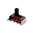 Переключатель движковый SK12F14 (3 контака, 2 положения,шток 5мм)