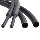 Термоусадочная электроизоляционная трубка черная ∅0.6/0.4