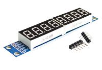 Дисплей на 8 восьмисегментных индикаторах на MAX7219