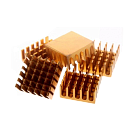 Радиатор 22*22*10 (золотистый)